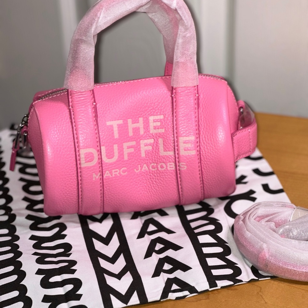 Pink Mini Duffle Bag
